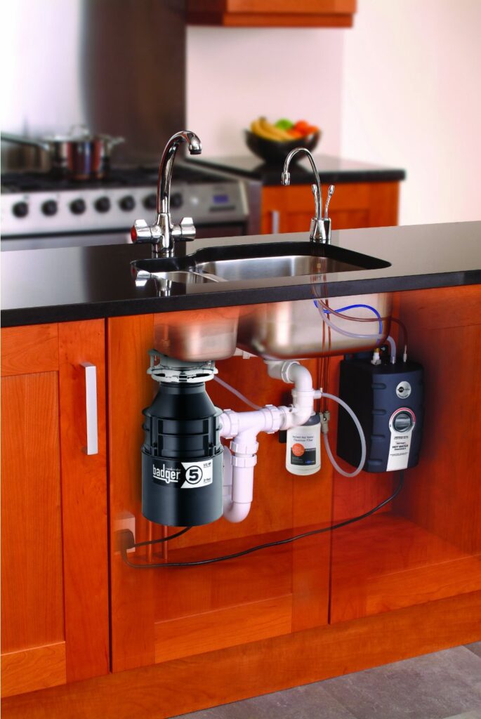 install garbage disposals in older homes and new construction
